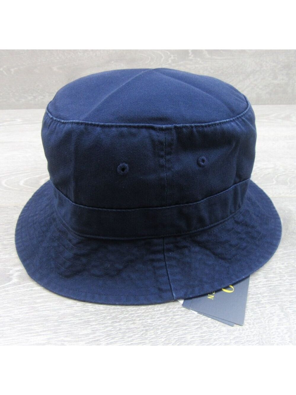 Polo Ralph Lauren Embroidered Bear Bucket Hat Adult Size L/XL Navy Blue NEW - Picture 7 of 13